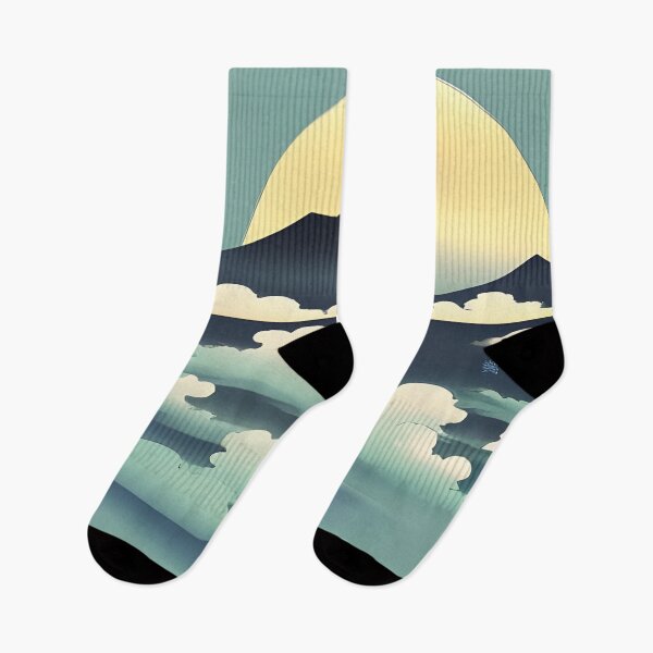 Item preview, Japanese Mountain Illustration designed and sold by maddie-illus.