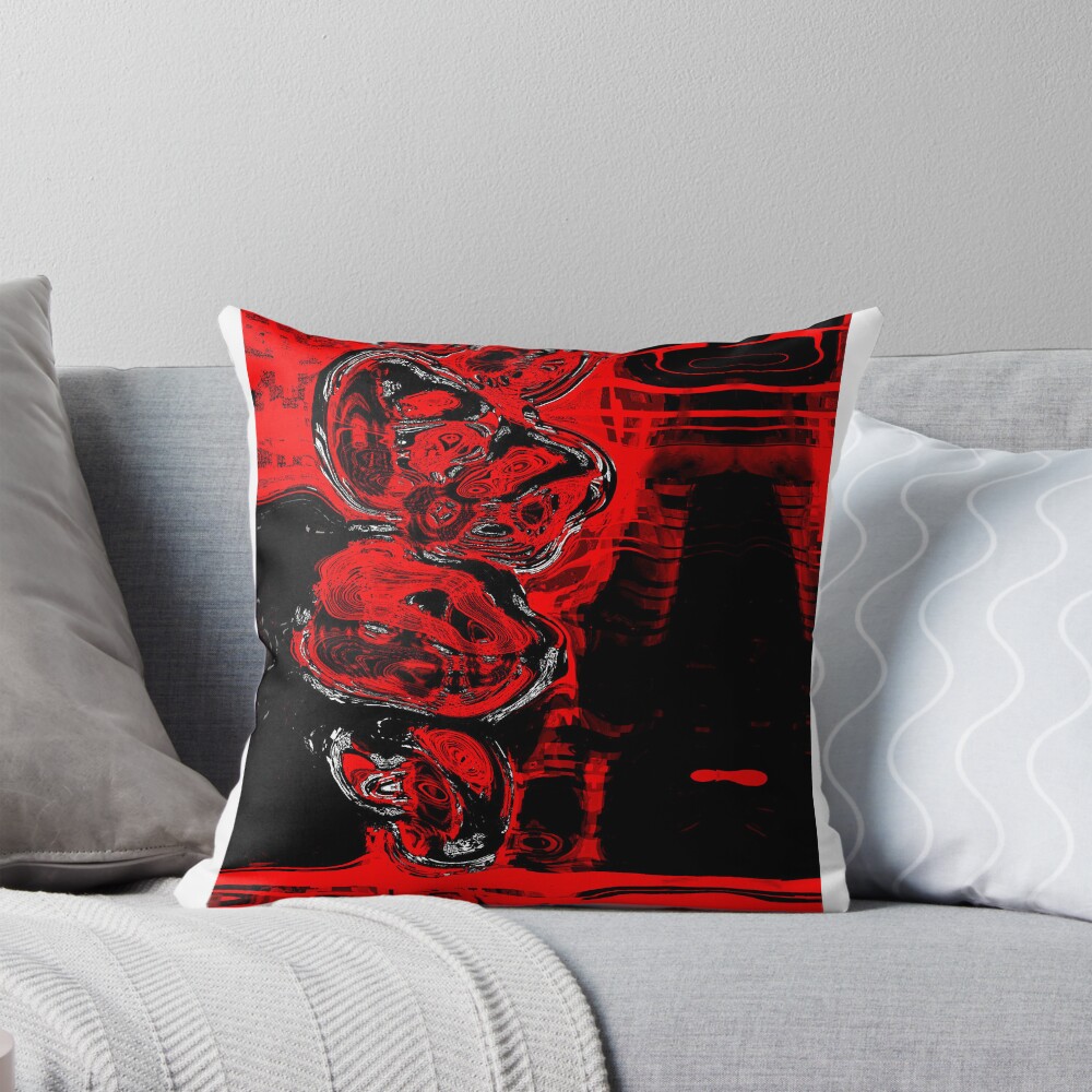 Item preview, Throw Pillow designed and sold by AgentSlimepunk.