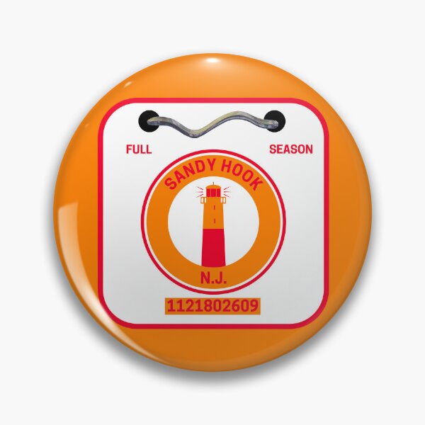 Item preview, Sandy Hook New Jersey Beach Badge designed and sold by fearcity.