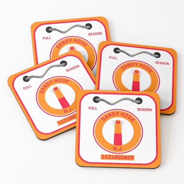 Item preview, Sandy Hook New Jersey Beach Badge designed and sold by fearcity.
