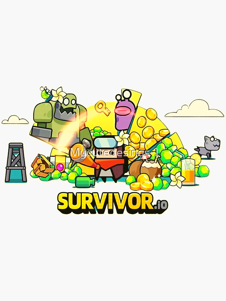 Survivor. io Game, zombie video game Essential T-Shirt for Sale