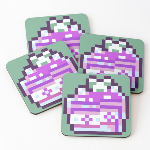 Item preview, Pixel Cake - Frog designed and sold by strollingkiwi.