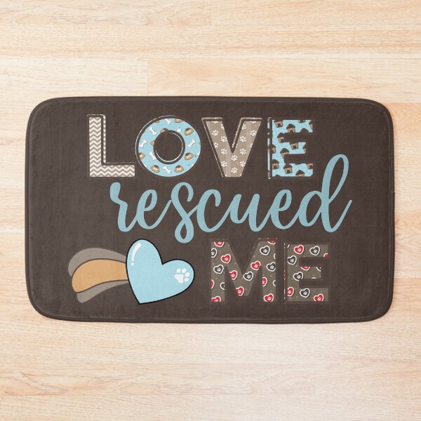 Item preview, Shelter Pet Dog Cat - Love Rescued Me designed and sold by DebbisPalette.