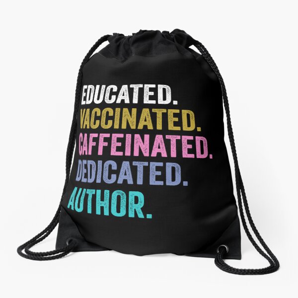 Item preview, author Shirt, Educated Dedicated Vaccinated author, Vaccinated author designed and sold by Dogs Geeky⭐⭐⭐⭐⭐.