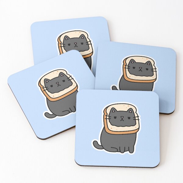 Item preview, Toast Cat Sticker designed and sold by Cat Stickers.