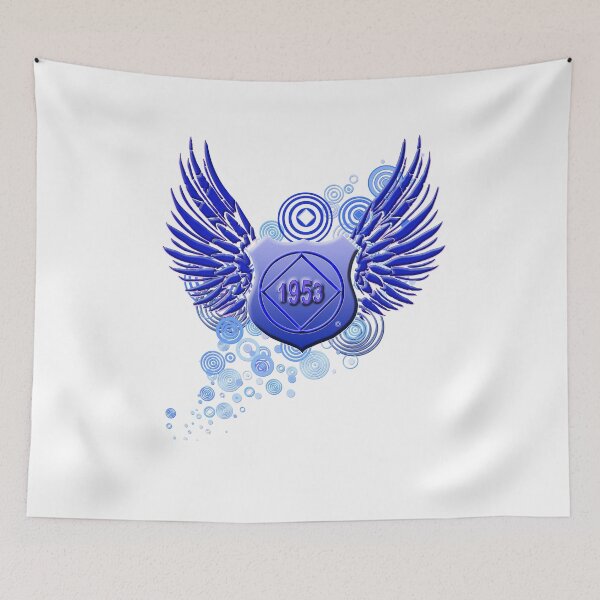 Item preview, NA Flying Blue Shield designed and sold by NA-WEARS.