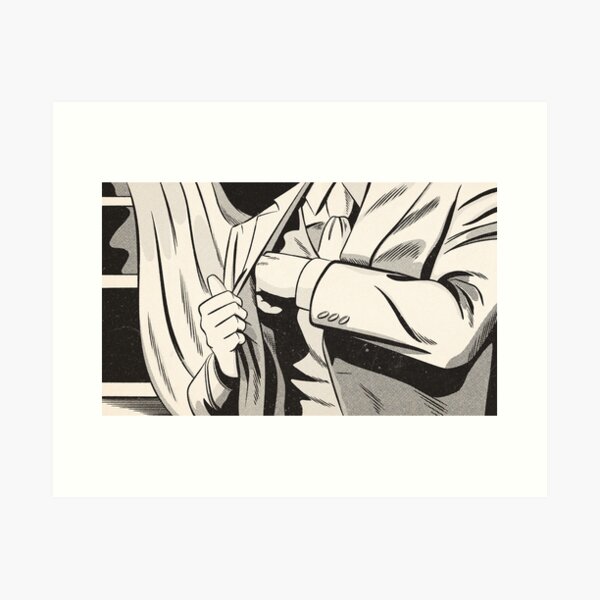 NOIR no.01 (REACH) Art Print