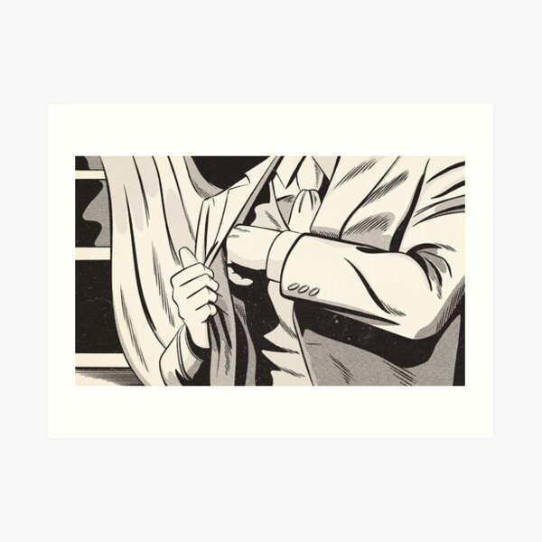 NOIR no.01 (REACH) Art Print