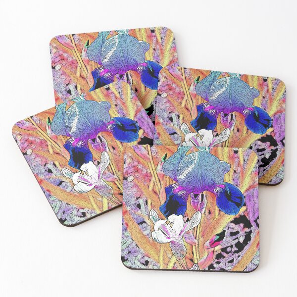 Item preview, Two Irises Photograph Digital Var 1 designed and sold by Heatherian.