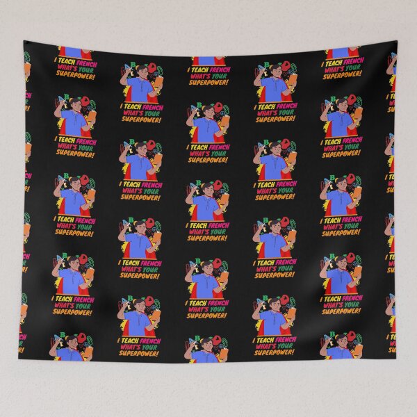 Item preview, Superhero French Teacher Appreciation Gift  designed and sold by superteachers.