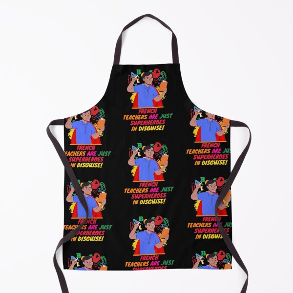 Item preview, French Teacher Superhero Appreciation Gift designed and sold by superteachers.