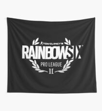 rainbow - groom, asleep, and the body of his bride beside him, almost Wall Tapestry