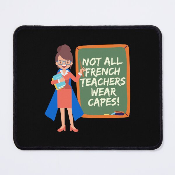 Item preview, Superhero French Teacher Appreciation Gift designed and sold by superteachers.