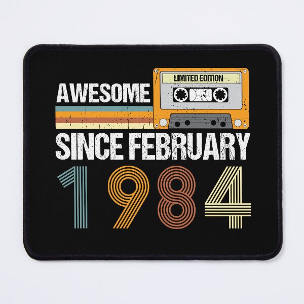Item preview, Awesome Since February 1984 | 39th Birthday Gifts | 39 Years Old Gifts designed and sold by AMINE ★★★★★.
