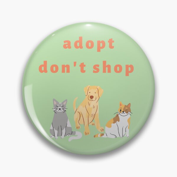 Item preview, Adopt Don't Shop Cats & Dogs Sticker designed and sold by ra-spt.