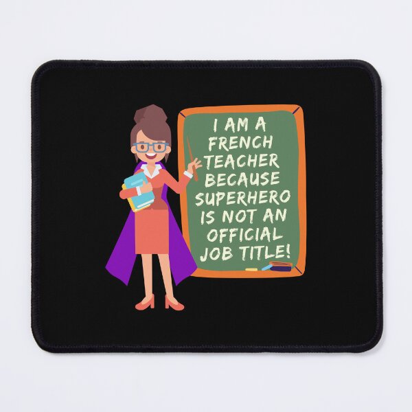 Item preview, French Teacher Appreciation Gift designed and sold by superteachers.