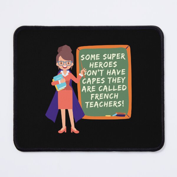 Item preview, French Teacher Superhero designed and sold by superteachers.