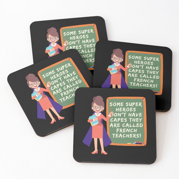 Item preview, French Teacher Superhero designed and sold by superteachers.
