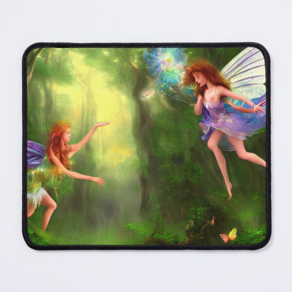 Item preview, Mystic fairies flying in an enchanted forest designed and sold by Graphics By Craig.