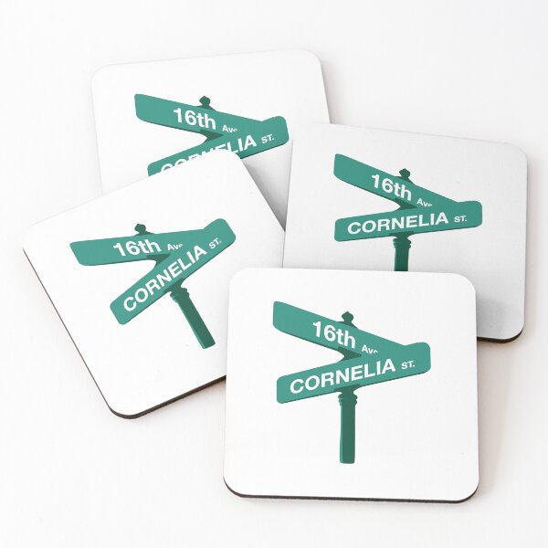 Item preview, Cornelia St 16th Avenue sticker  designed and sold by Emma Tams.