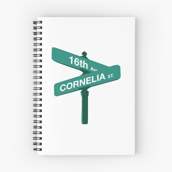 Item preview, Cornelia St 16th Avenue sticker  designed and sold by Emma Tams.