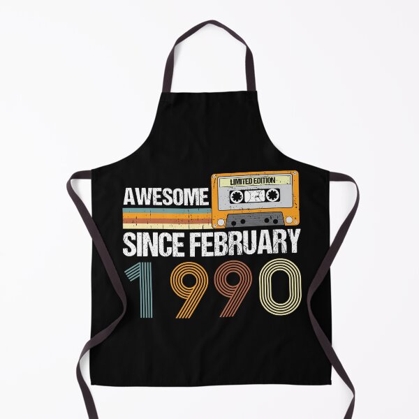 Item preview, Awesome Since February 1990 | 33th Birthday Gifts | 33 Years Old Gifts designed and sold by AMINE  ★★★★★.