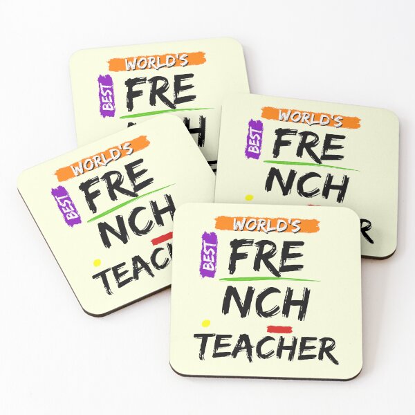 Item preview, Best French Teacher Appreciation Gift  designed and sold by superteachers.