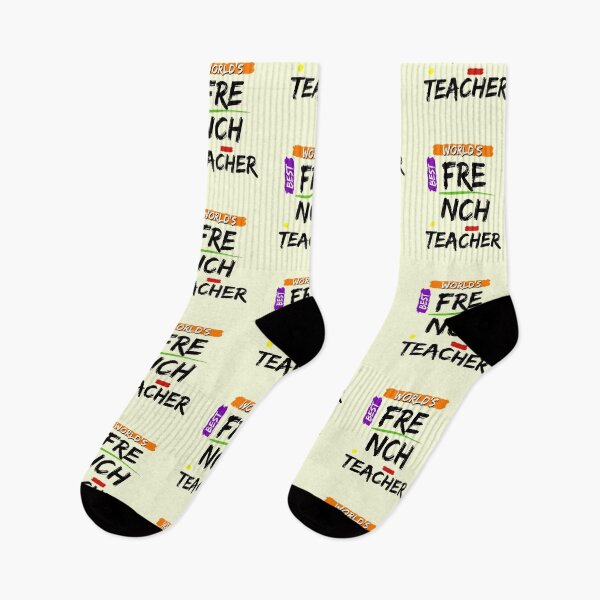 Item preview, Best French Teacher Appreciation Gift  designed and sold by superteachers.