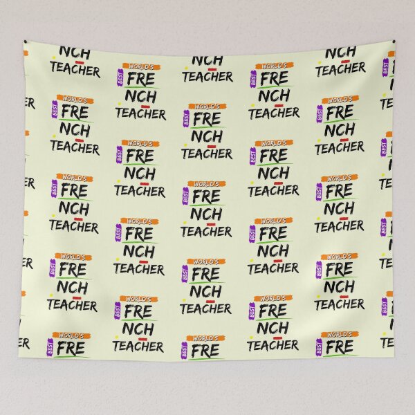 Item preview, Best French Teacher Appreciation Gift  designed and sold by superteachers.