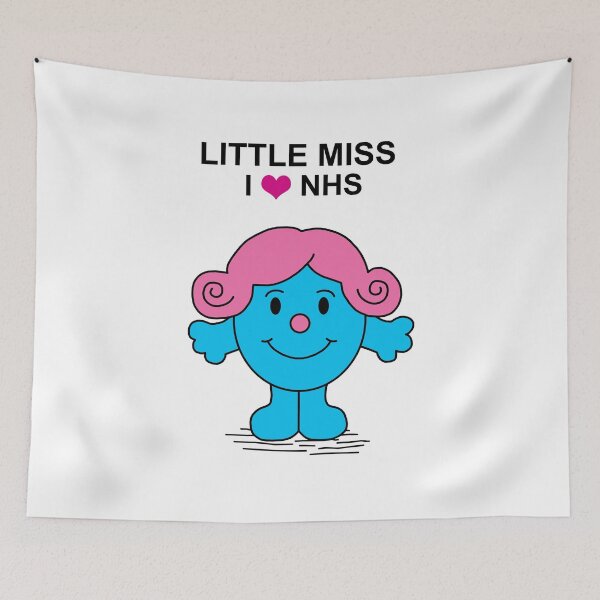 Item preview, Little Miss I Heart the NHS designed and sold by Scat the cat.