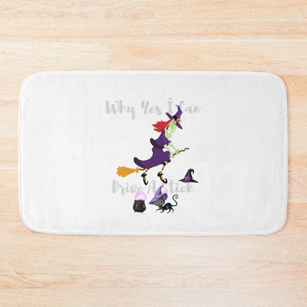 Item preview, Why Yes İ Can Drive A Stick, Witch Fly On Stick Halloween designed and sold by adembulut.