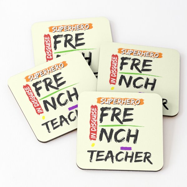 Item preview, Best French Teacher Appreciation Gift  designed and sold by superteachers.
