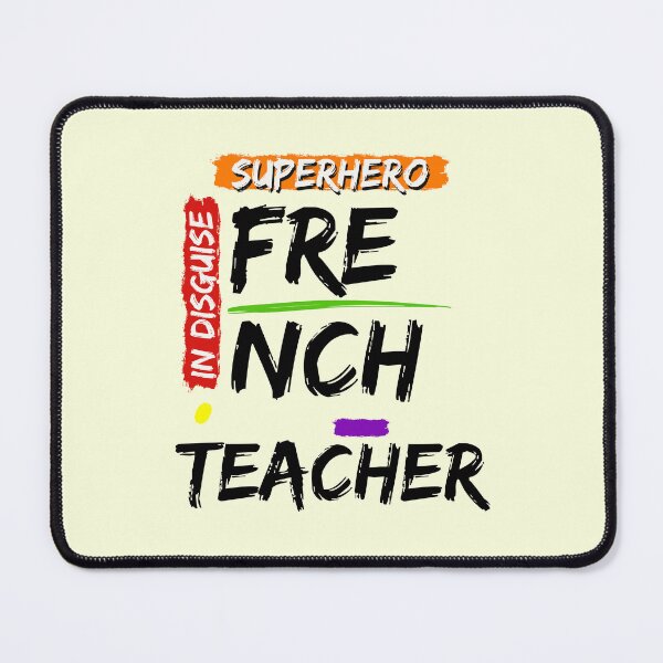 Item preview, Best French Teacher Appreciation Gift designed and sold by superteachers.