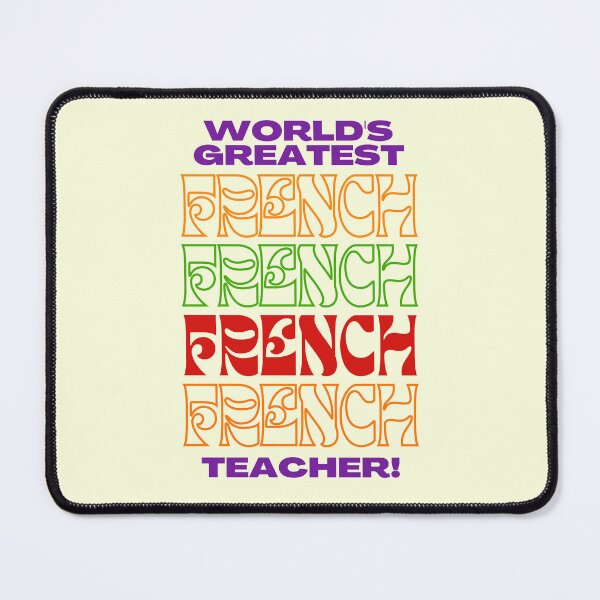 Item preview, Best French Teacher Appreciation Gift designed and sold by superteachers.