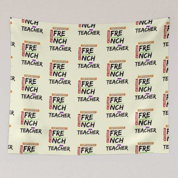Item preview, Best French Teacher Appreciation Gift  designed and sold by superteachers.
