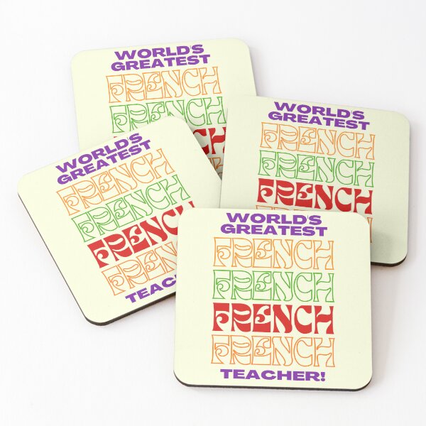 Item preview, Best French Teacher Appreciation Gift  designed and sold by superteachers.