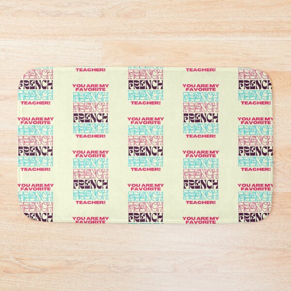 Item preview, Best French Teacher Appreciation Gift  designed and sold by superteachers.