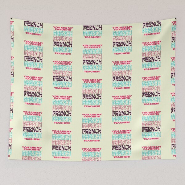 Item preview, Best French Teacher Appreciation Gift  designed and sold by superteachers.