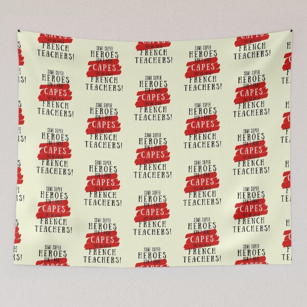 Item preview, Best French Teacher Appreciation Gift  designed and sold by superteachers.