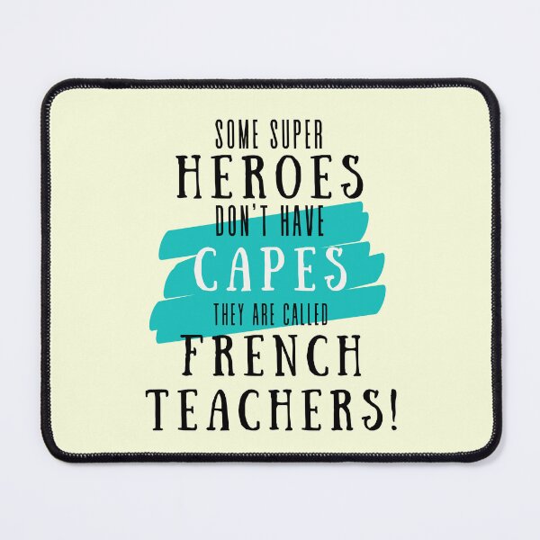 Item preview, Superheroa French Teacher Appreciation Gift designed and sold by superteachers.