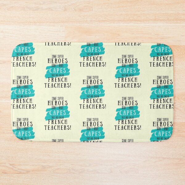 Item preview, Superheroa French Teacher Appreciation Gift  designed and sold by superteachers.