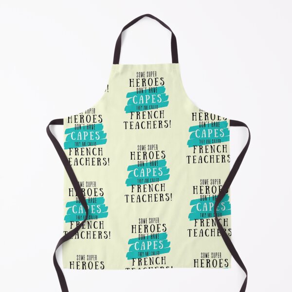 Item preview, Superheroa French Teacher Appreciation Gift designed and sold by superteachers.