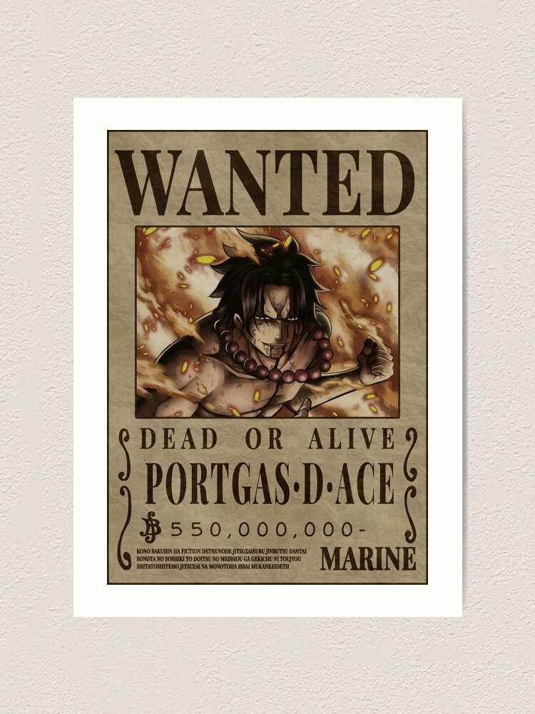 Bounty Marco The Fenix One Piece Wanted Poster Art Board Print for Sale by  One Piece Bounty Poster