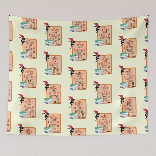 Item preview, Best French Teacher Appreciation Gift  designed and sold by superteachers.