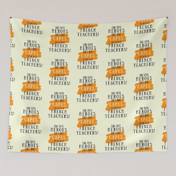 Item preview, Best French Teacher Appreciation Gift  designed and sold by superteachers.