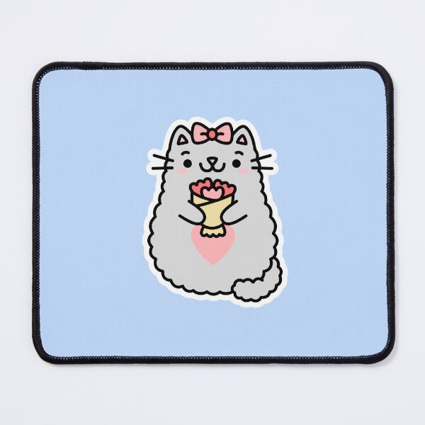 Item preview, Valentine's Mimi Cat Sticker designed and sold by Cat Stickers.