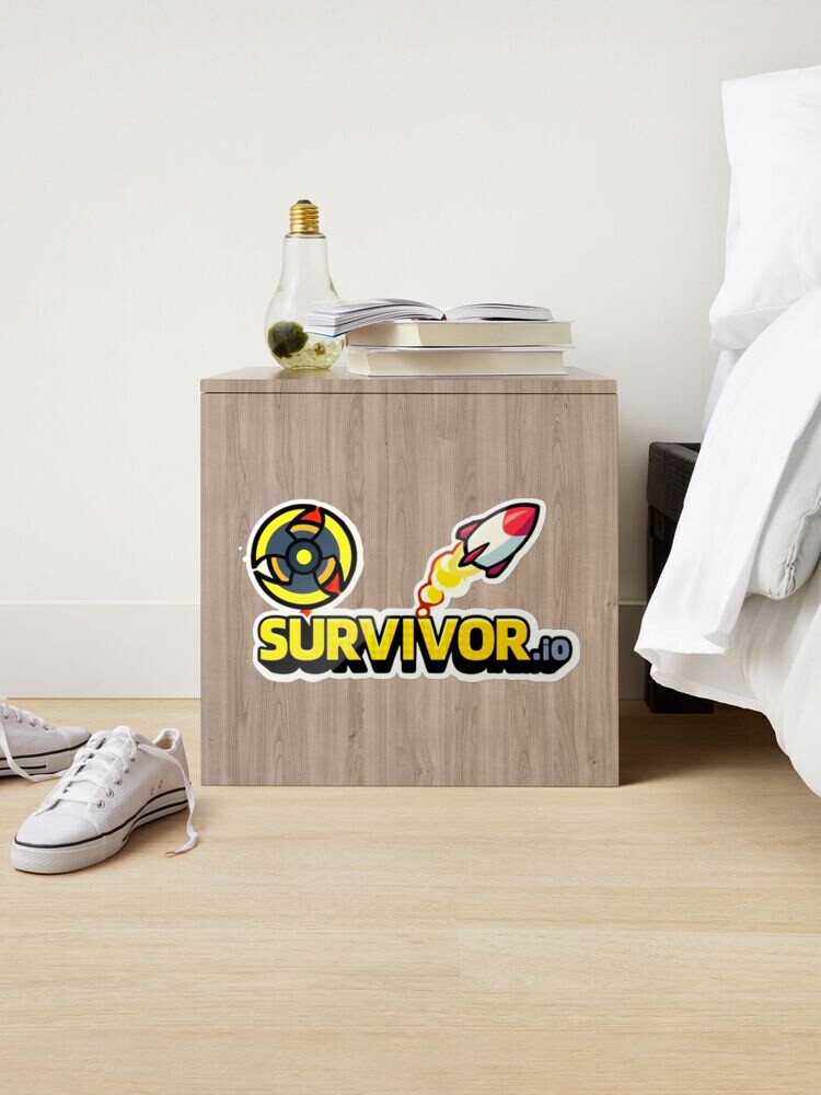 Survivor. io Game, zombie video game Sticker for Sale by Mycutedesings-1