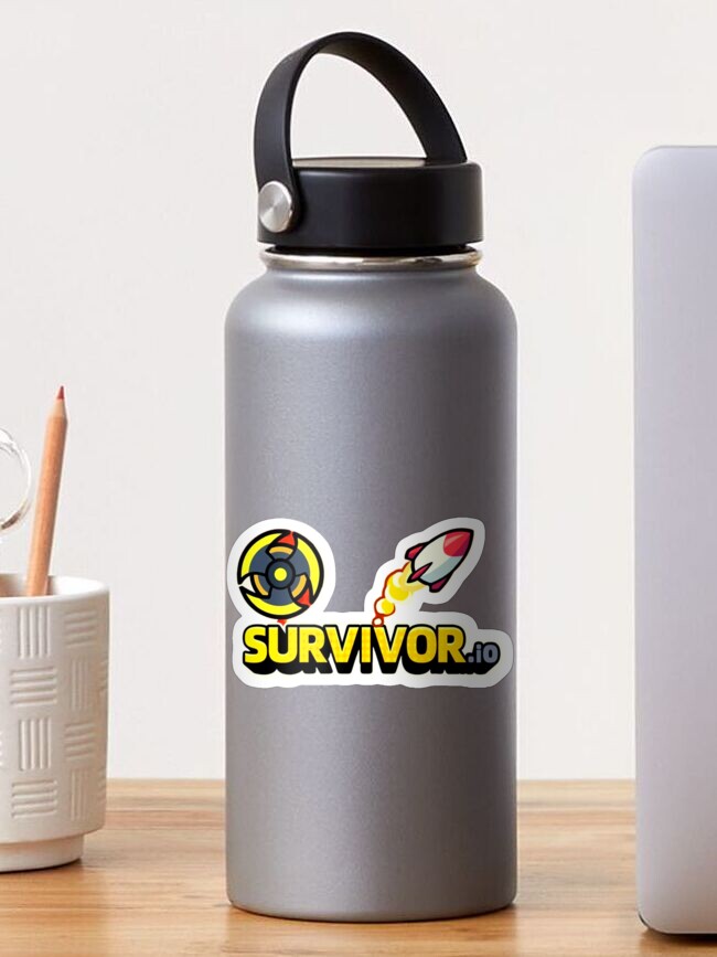 Survivor. io Game, zombie video game Sticker for Sale by Mycutedesings-1