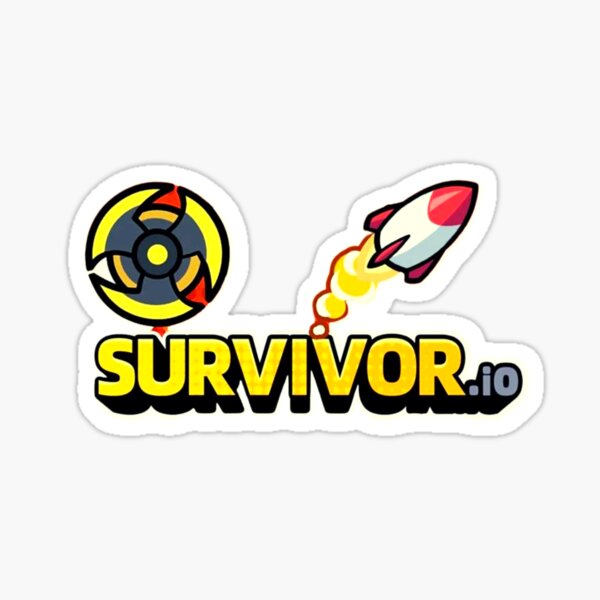 Survivor. io Game, zombie video game Sticker for Sale by Mycutedesings-1