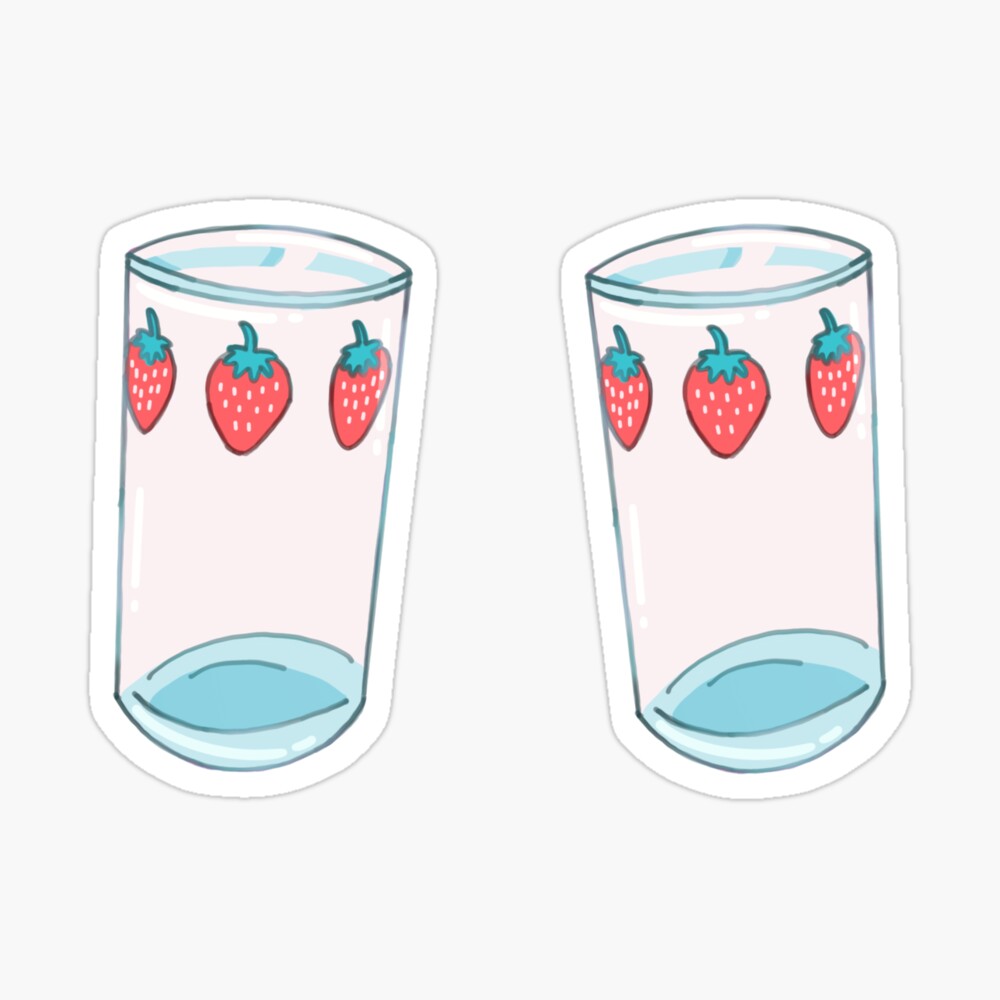 Nana anime strawberry glasses